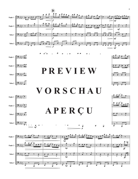 Product gallery: Page 4 of 17 Swipesy Cake Walk , , (Tuba Quartet: 2x Baritone, 2xTuba)