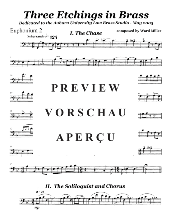 Produktgalerie: Seite 18 von 21 Three Etchings in Brass , , (Tuba Trio EET)