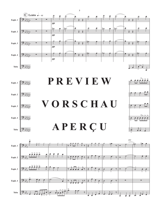 Product gallery: Page 5 of 21 Do Not Cast Me Off , , (Tuba Ensemble)