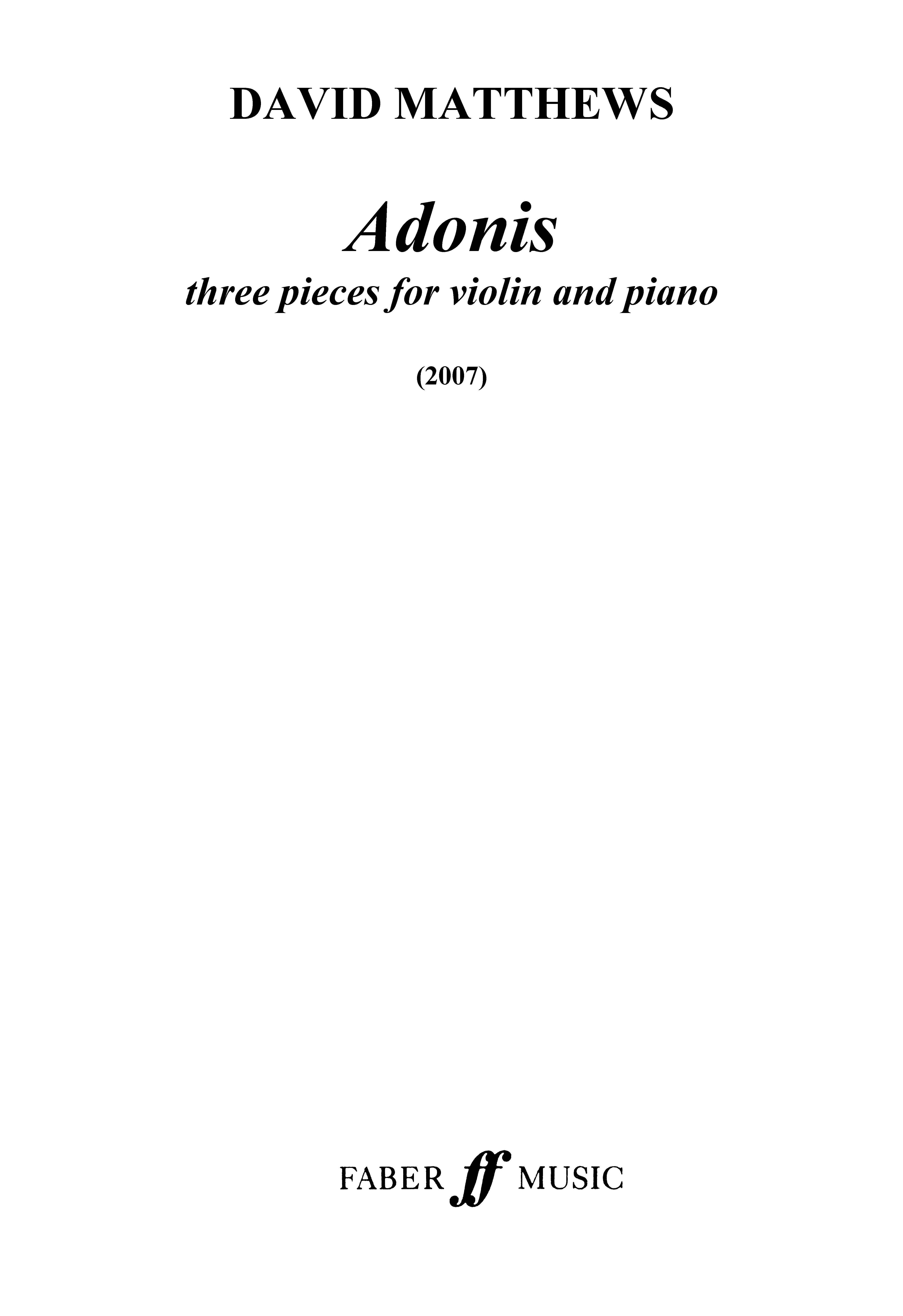 Product picture to: Adonis