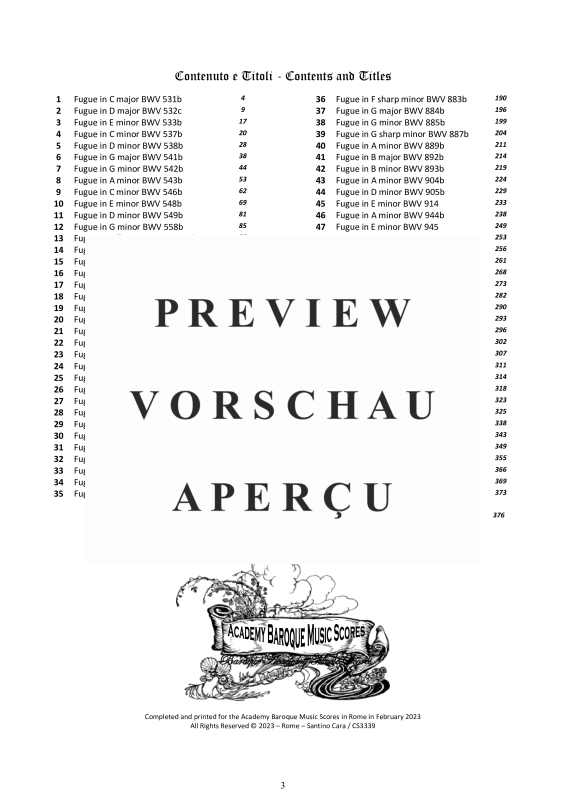 Product gallery: Page 4 of 11 70 Fugen für Klavier - Complete Scores, , Solo Piano