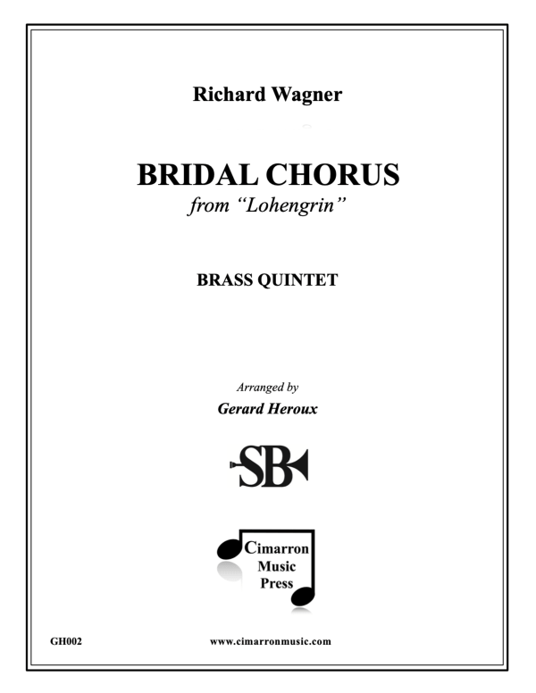 Produktbild zu: Brautchor aus LohengrinRichard Wagner