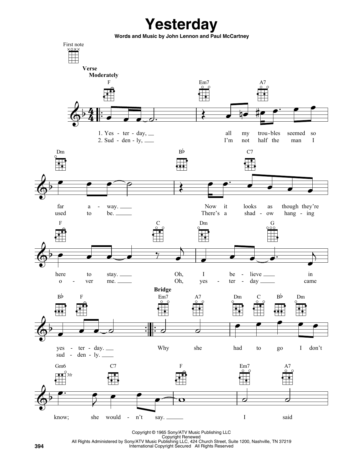 Product gallery: Page 1 of 1 Yesterday, The Beatles