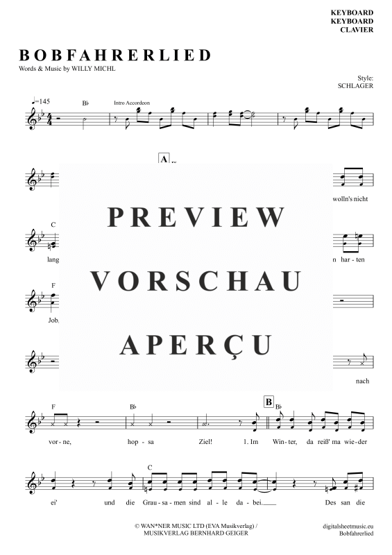 gallery: Bobfahrer-Lied, Buam, Troglauer, Keyboard