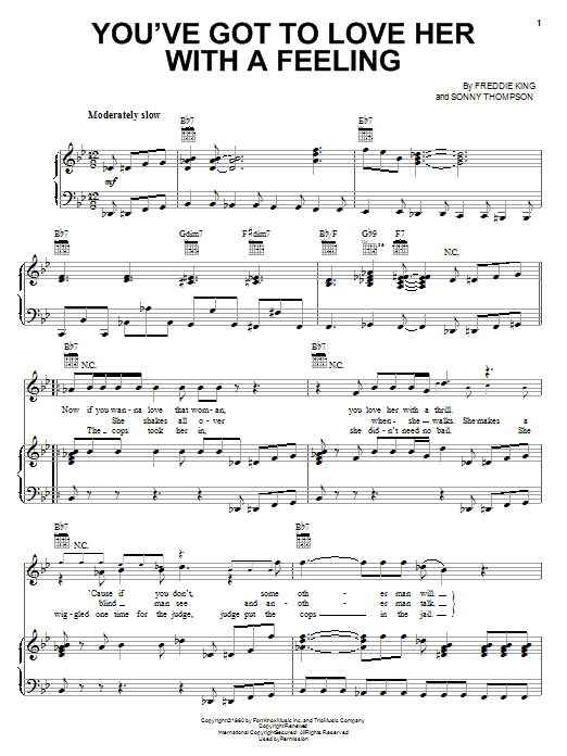 Produktbild zu: You've Got To Love Her With A Feeling