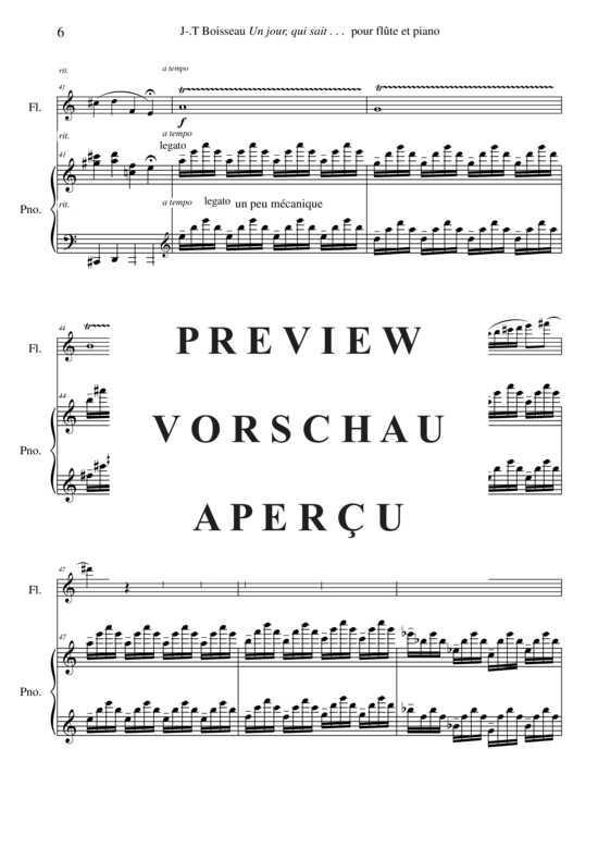 Product gallery: Page 7 of 16 Un Jour, Qui Sait , , (flute + piano)