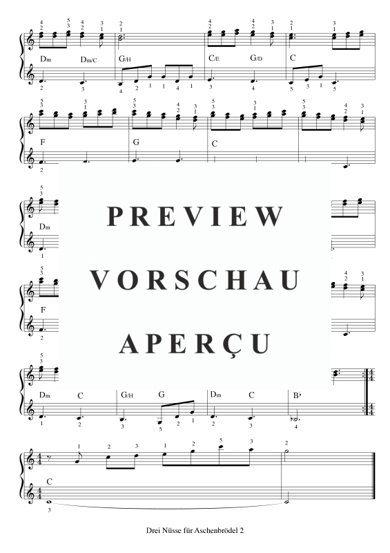 gallery: Drei Nüsse Für Aschenbrödel, Svoboda, Karel, (Klavier Solo)