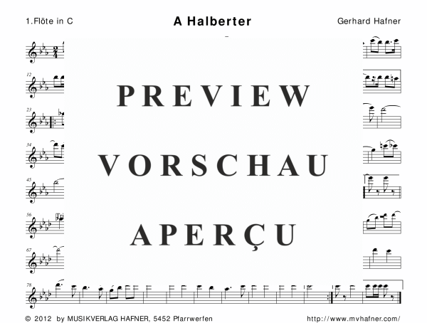 Product gallery: Page 4 of 11 A Halberter, , (woodwind and brass)