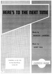 cover: Here's To The Next Time, Henry Hall
