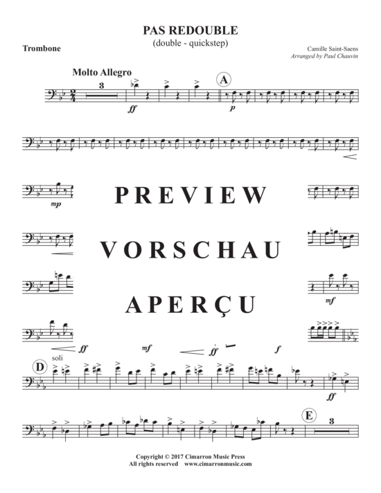 Produktgalerie: Seite 20 von 21 Pas Redouble , , (Blechbläserquintett)