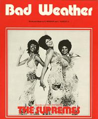 cover: Bad Weather, The Supremes