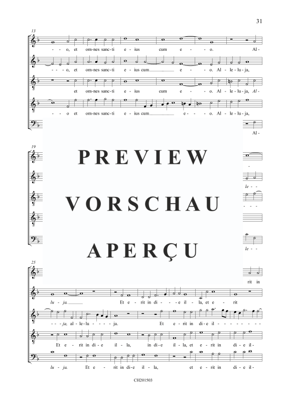 Produktgalerie: Seite 3 von 8 Ecce Dominus veniet / Ecce apparebit Dominus, , Gemischter Chor 5-stimmig