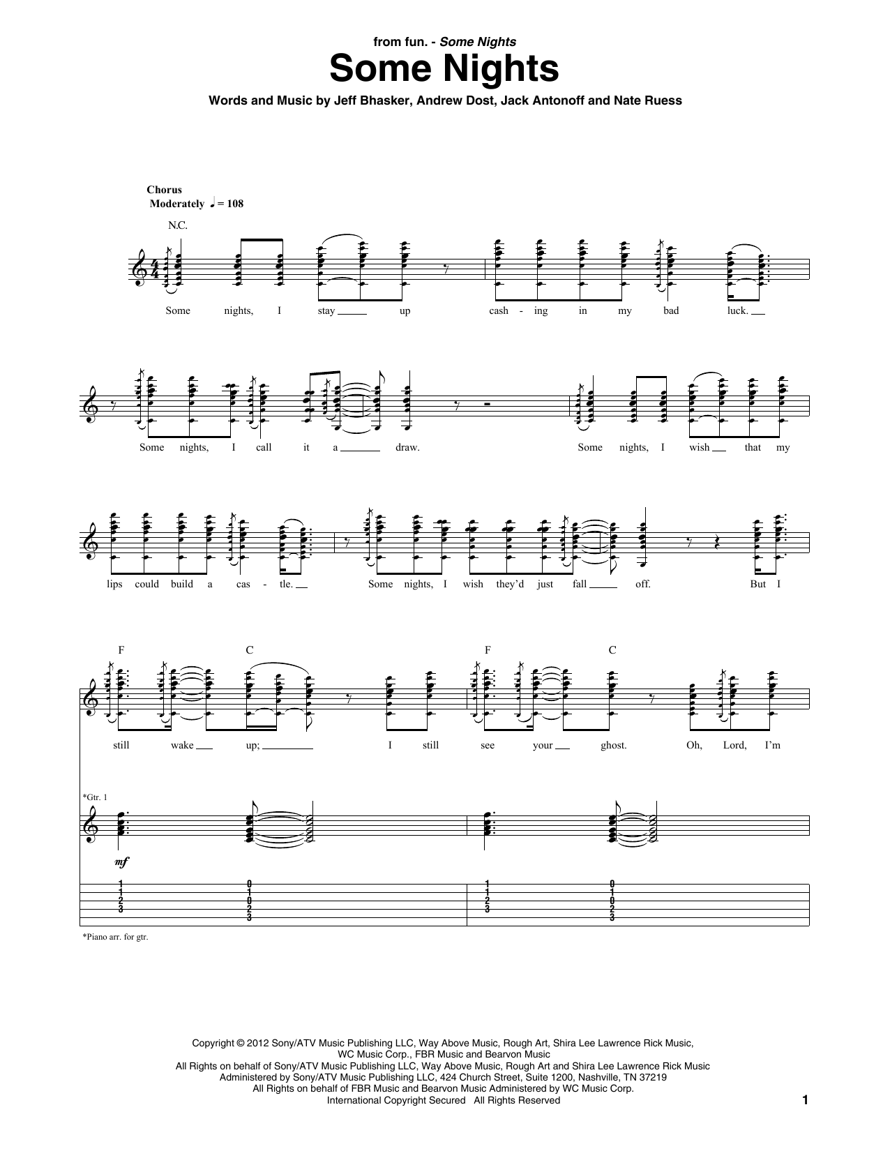 Produktbild zu: Some Nights