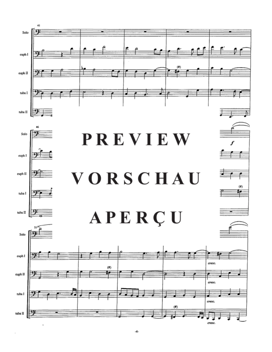 Product gallery: Page 6 of 18 Qvem uidistis pastores , , (Tuba Quartet EETT + Euphonium Solo)