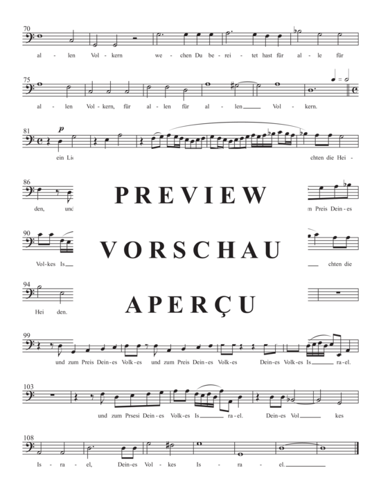 Product gallery: Page 17 of 19 Herr, nun lässt Du Deinen Diener , , (ensemble for bass, 4x trombone + BC)