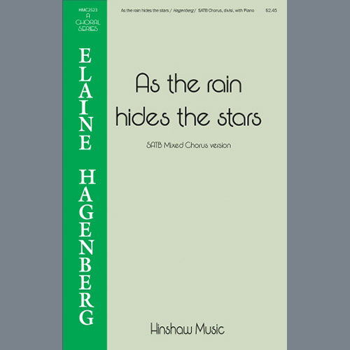 Product picture to: As the Rain Hides the Stars