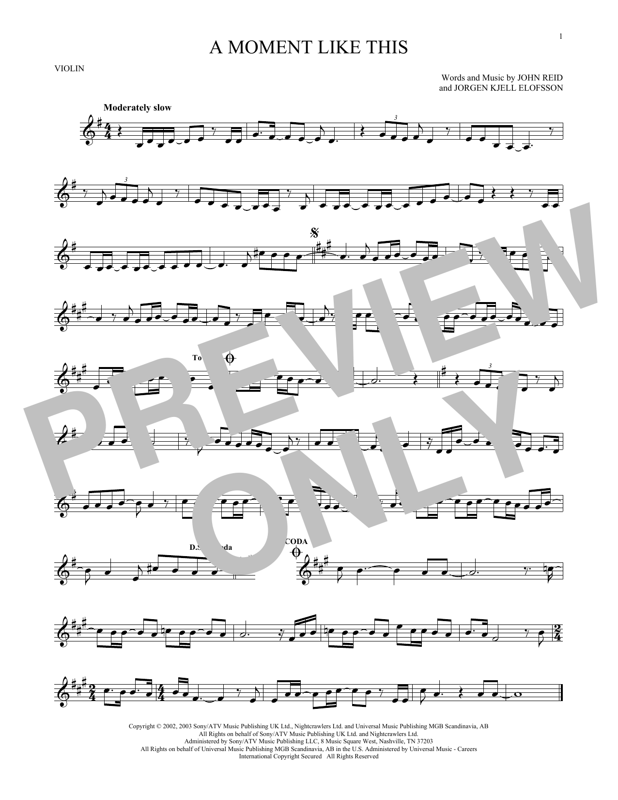 Product gallery: Page 1 of 1 A Moment Like This, Kelly Clarkson