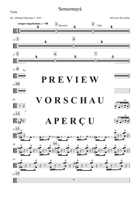 gallery: Sensemaya , , (Viola)