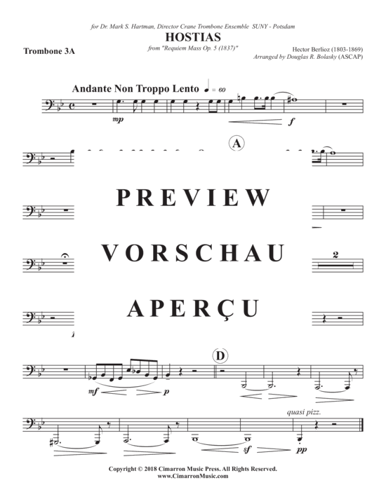 Product gallery: Page 8 of 13 Hostias , , (Trombone Ensemble)