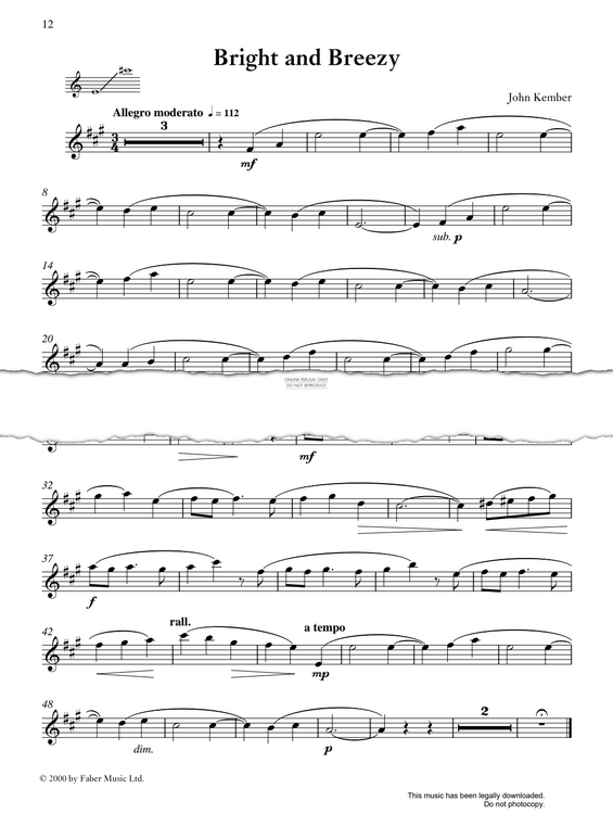 Product gallery: Page 1 of 1 Bright and Breezy, John Kember