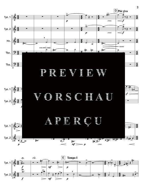 Produktgalerie: Seite 7 von 11 Passacaglia, , (Blechbläser Quintett)