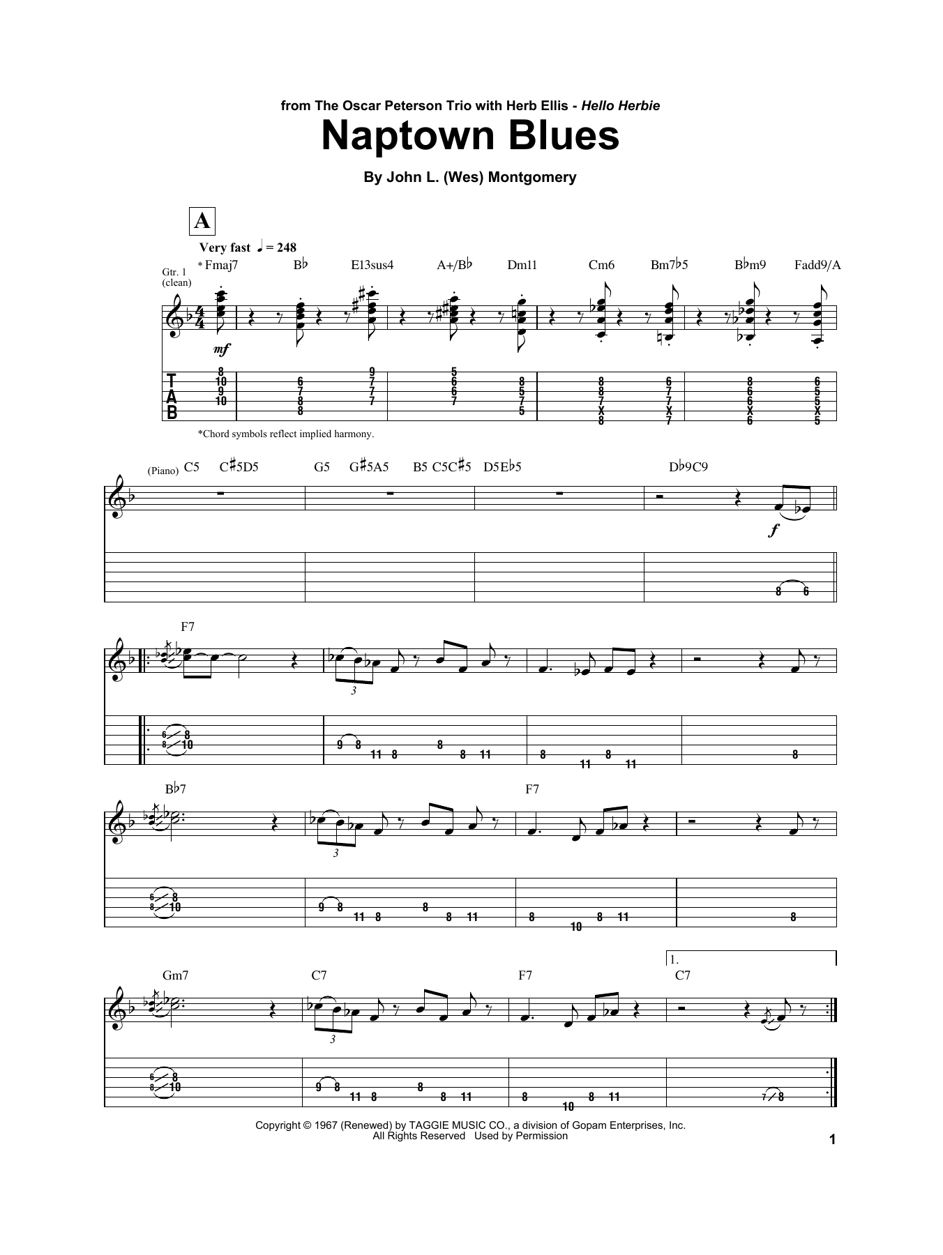Product gallery: Page 1 of 1 Naptown Blues, Herb Ellis