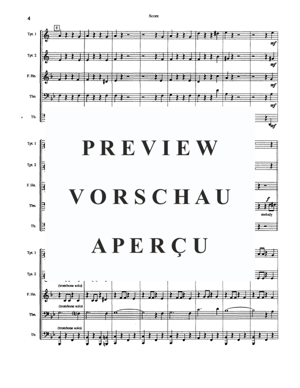 Produktgalerie: Seite 7 von 11 The Sheik of Araby, , Blechbläser Quintett