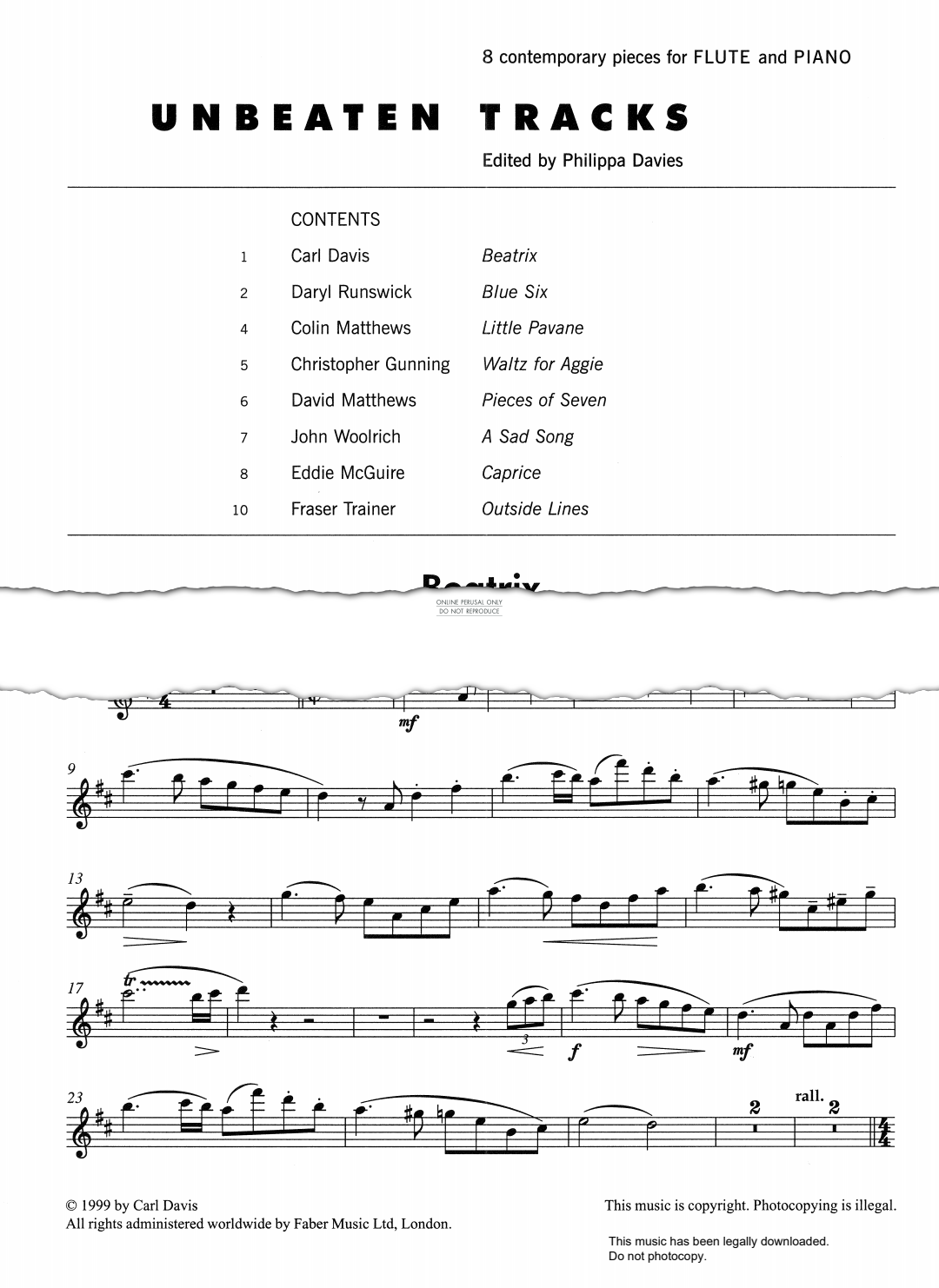 Product gallery: Page 1 of 1 Beatrix, Carl Davis