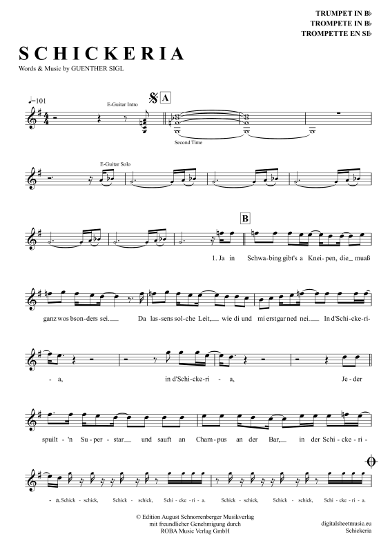 Produktbild zu: SchickeriaSpider Murphy Gang