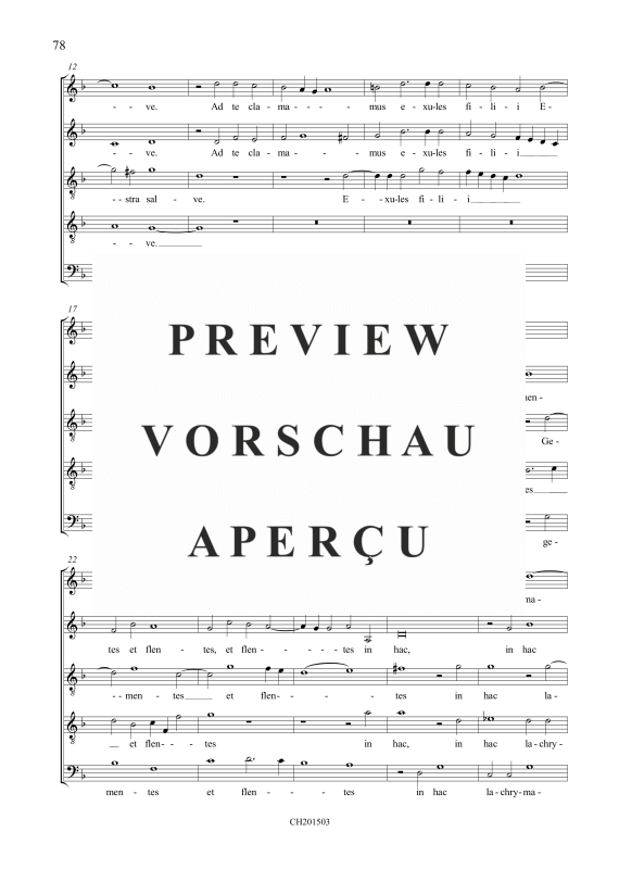 Produktgalerie: Seite 3 von 6 Salve Regina (I), , Gemischter Chor 5-stimmig