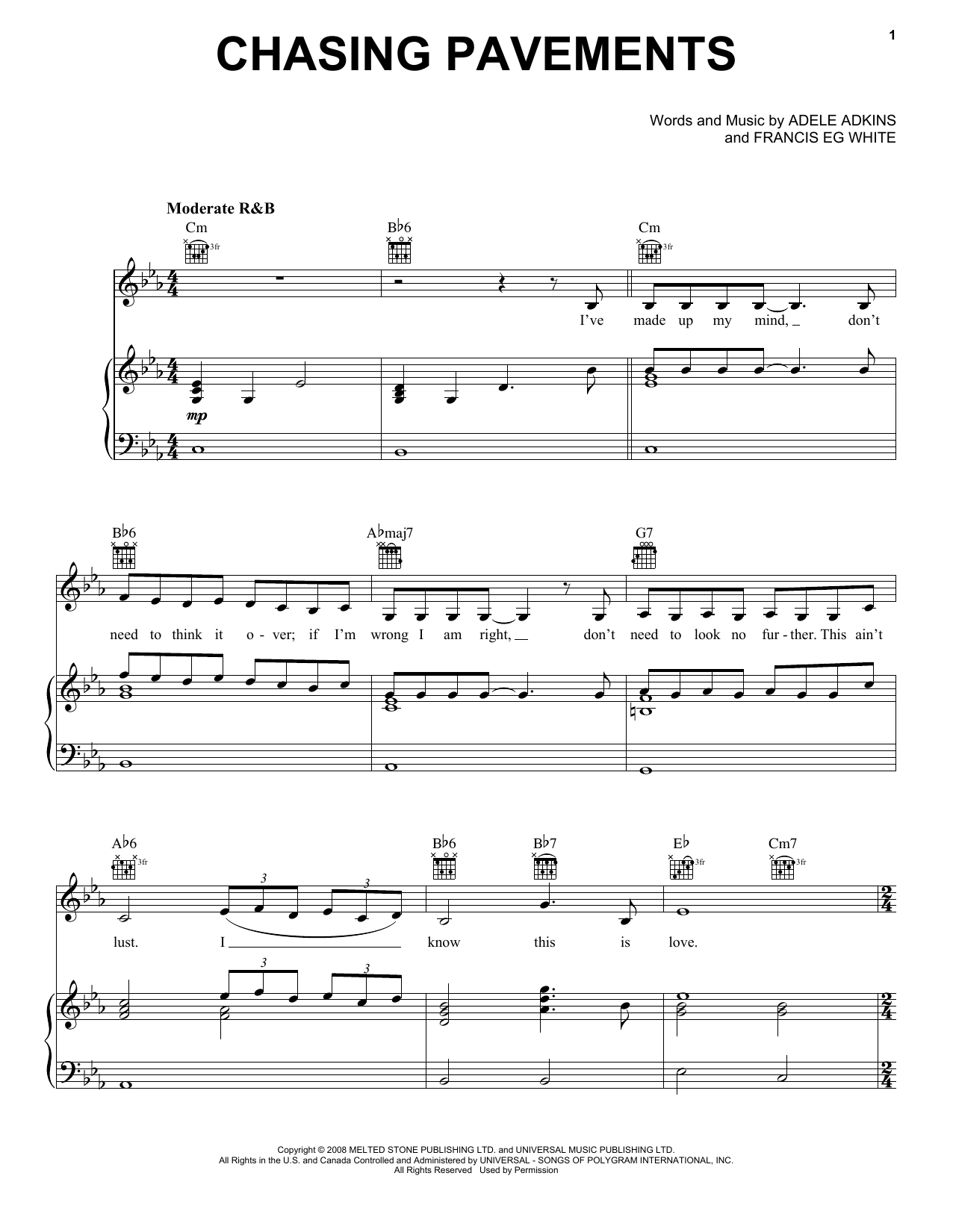 Produktbild zu: Chasing Pavements