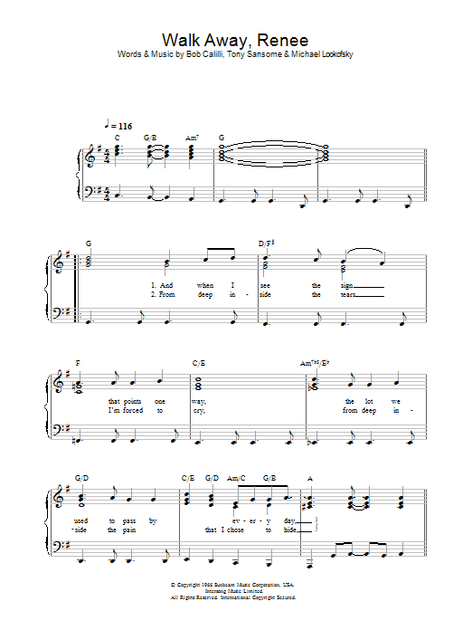 Produktbild zu: Walk Away, Renee