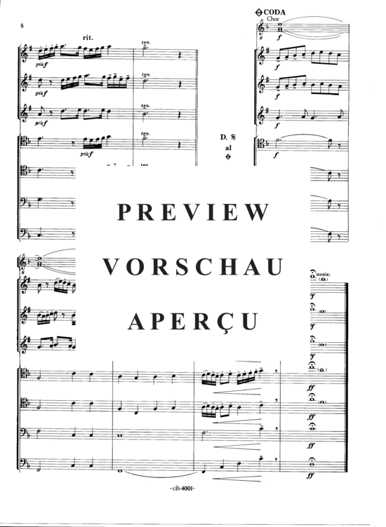 Product gallery: Page 9 of 10 Wo Gott zum Haus nicht gibt sein Gunst , , (male choir + brass ensemble)