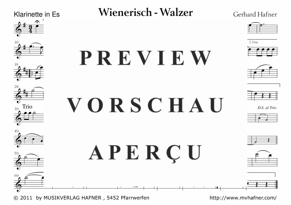 Product gallery: Page 10 of 11 Wienerisch - Walzer, , (large wind orchestra)