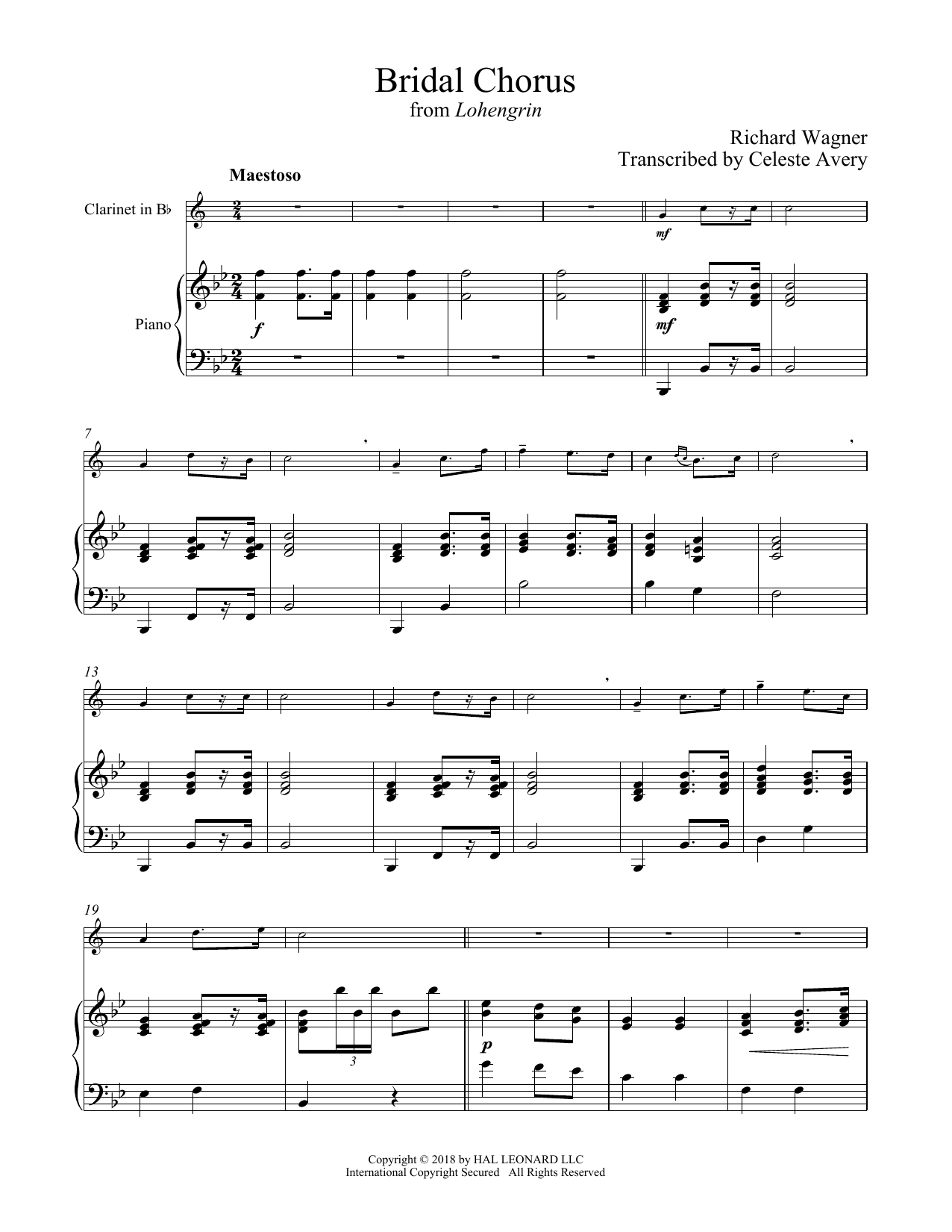 Produktbild zu: Wedding March (Bridal Chorus)