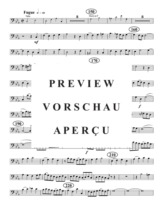 gallery: Prelude und Fuge in C-Moll , , (Blechbläserquintett)