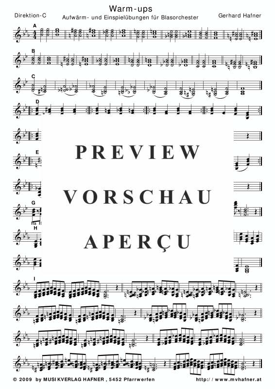 Product gallery: Page 6 of 11 Warm-ups Einspielübungen, , (large wind orchestra)