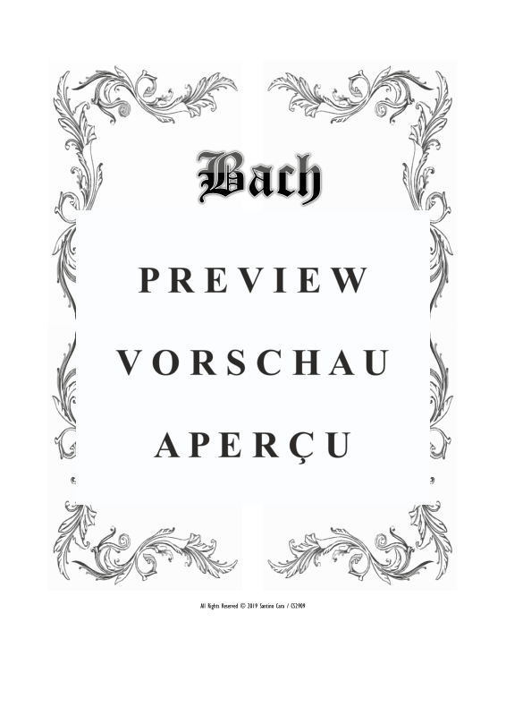 Produktgalerie: Seite 2 von 11 9 Choräle Neumeister BWV 1090 - 1098, , Cembalo/Klavier Solo