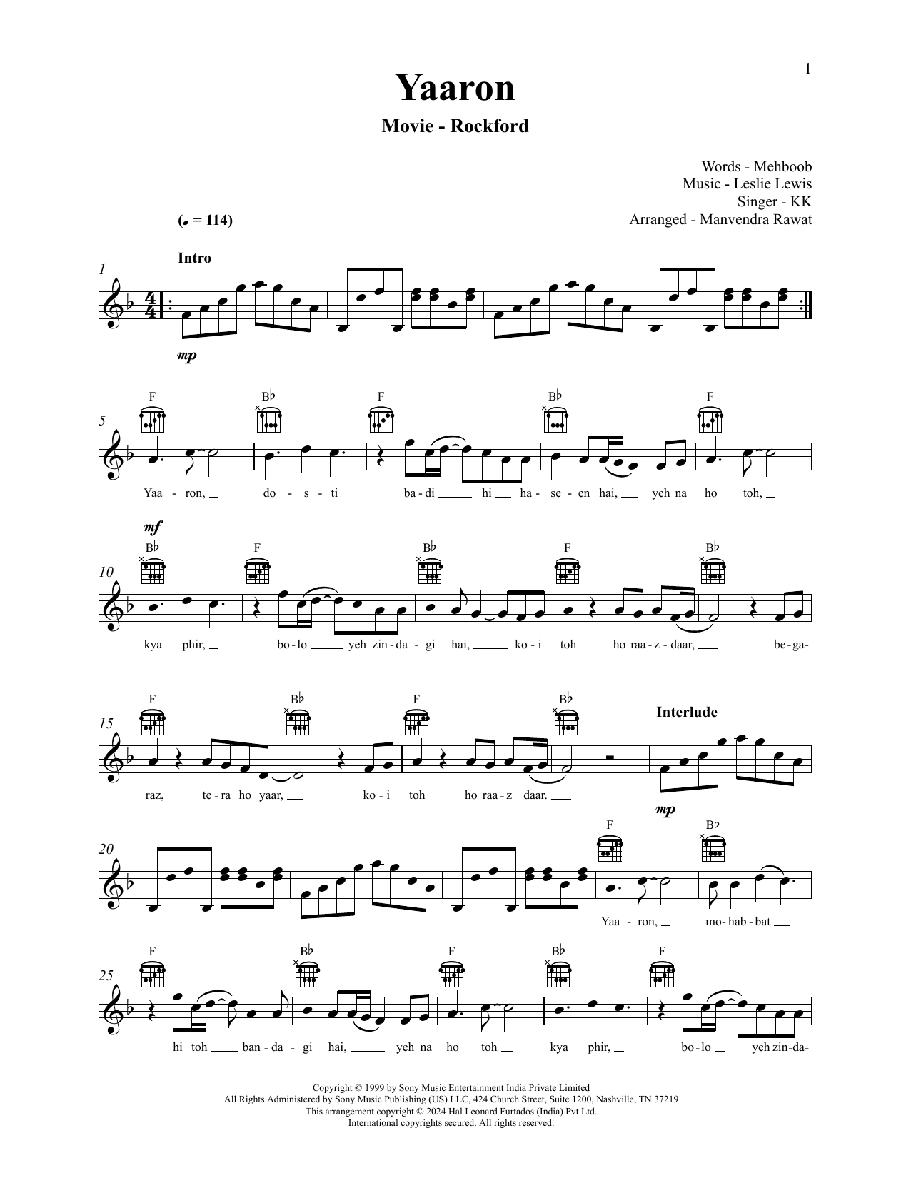 Produktgalerie: Seite 1 von 1 Yaaron (from Rockford), Leslie Lewis, Melodieinstrument