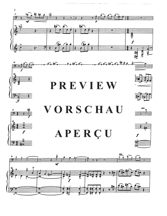 Product gallery: Page 4 of 21 Three Studies , , (euphonium + piano)