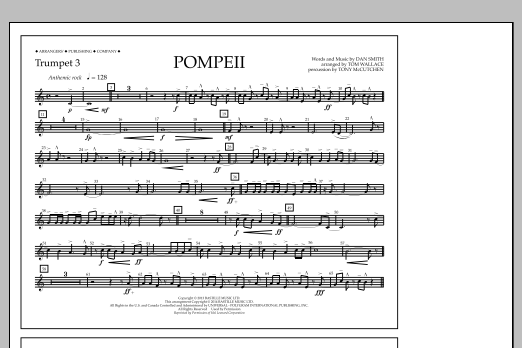 Produktbild zu:  Pompeii - Trumpet 3 - Tom Wallace