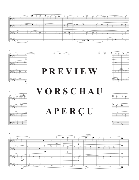 Produktgalerie: Seite 3 von 11 Zwei Madrigale Vol. 6 , , (Posaunen-Quartett)