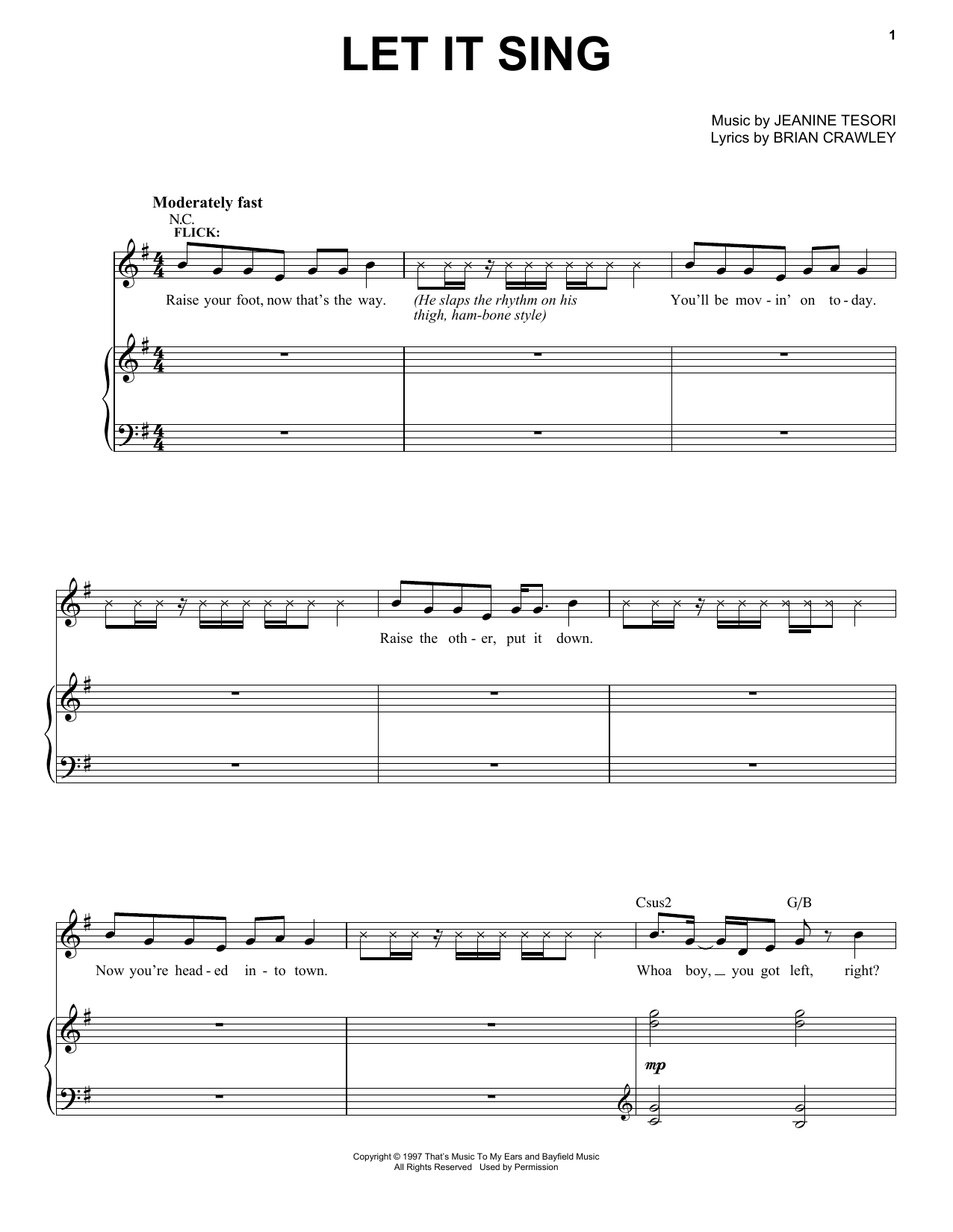 Produktbild zu: Let It Sing
