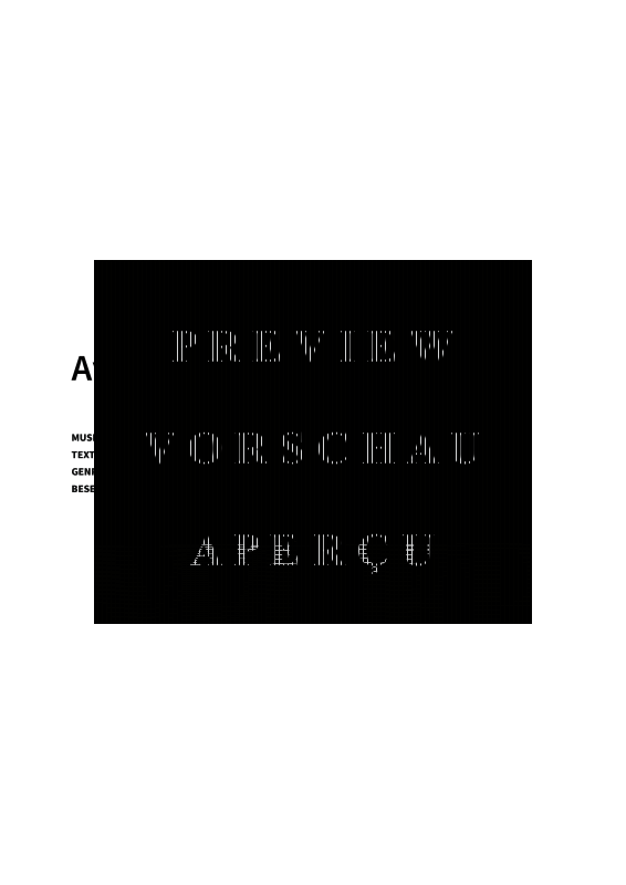 gallery: Ave Jesus, Gottes Sohn, , (mixed choir, soli and strings)