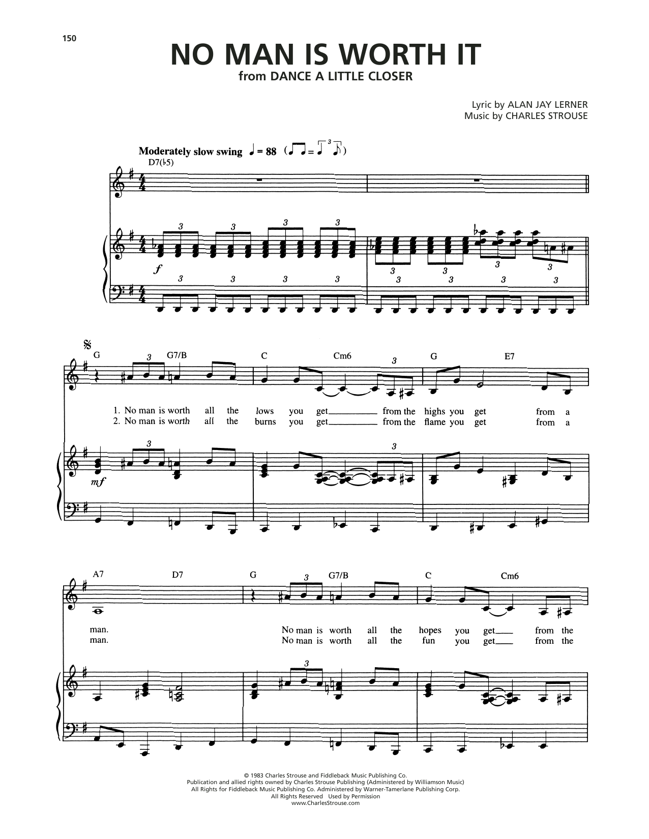 Produktbild zu: No Man Is Worth It (from Dance A Little Closer)