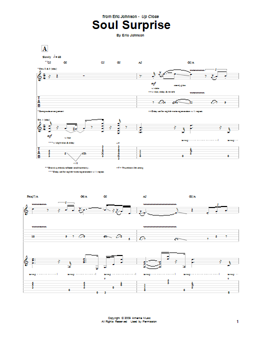 Product gallery: Page 1 of 1 Soul Surprise, Eric Johnson