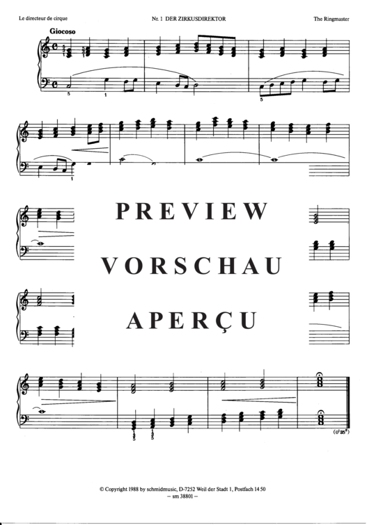 Product gallery: Page 5 of 15 Im Zirkus , , (Piano solo easy)