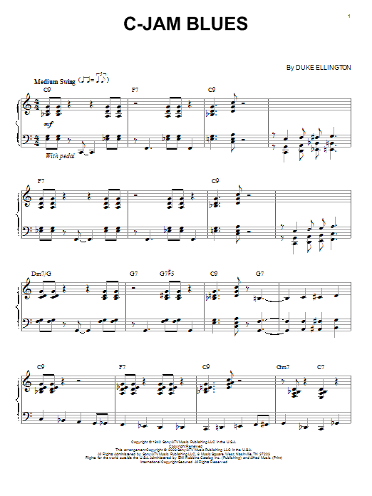 Produktbild zu: C-Jam Blues