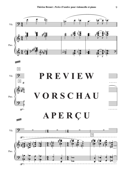 Product gallery: Page 10 of 18 Perles d'Ambre , , (Cello + Klavier)