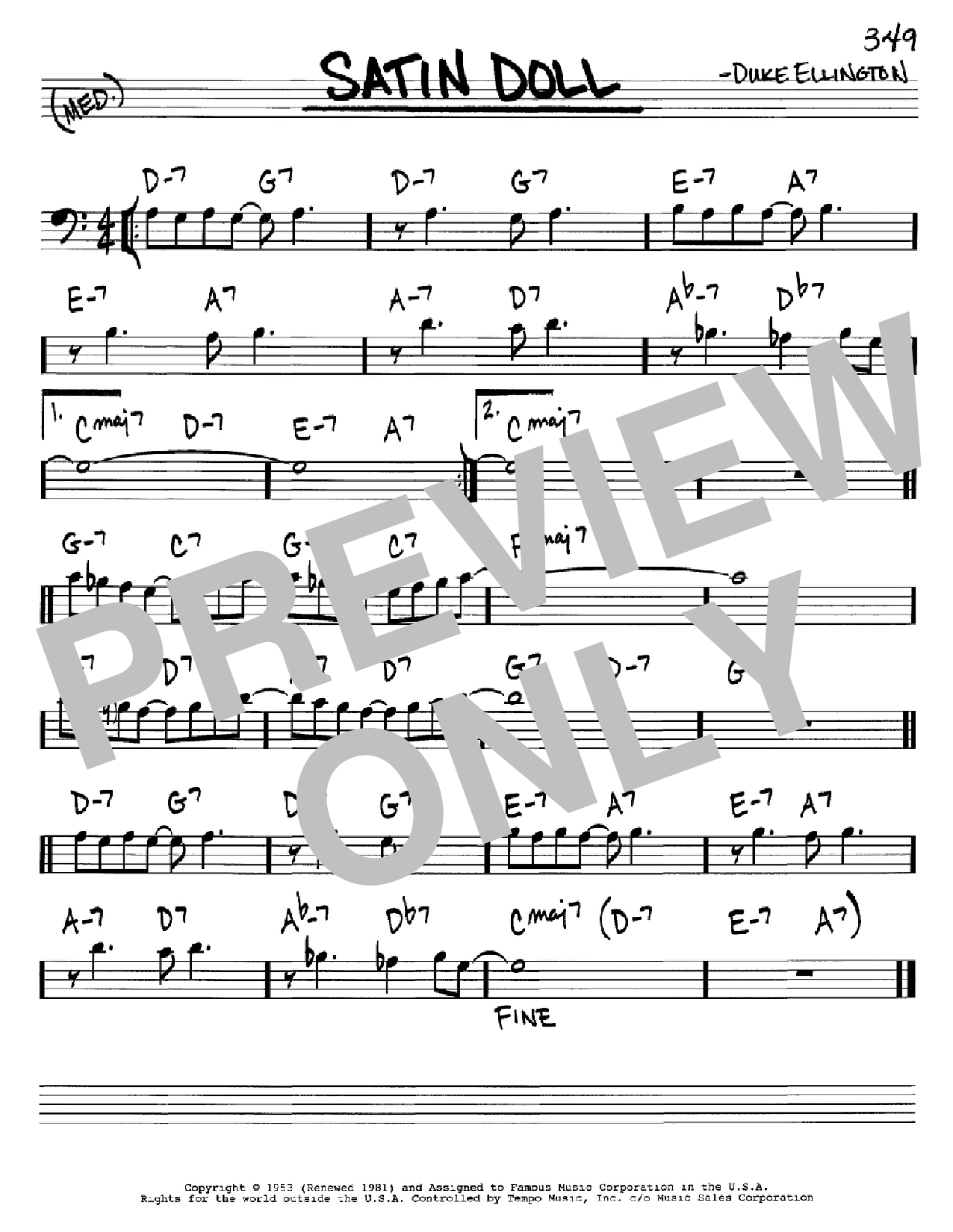 Produktbild zu: Satin Doll